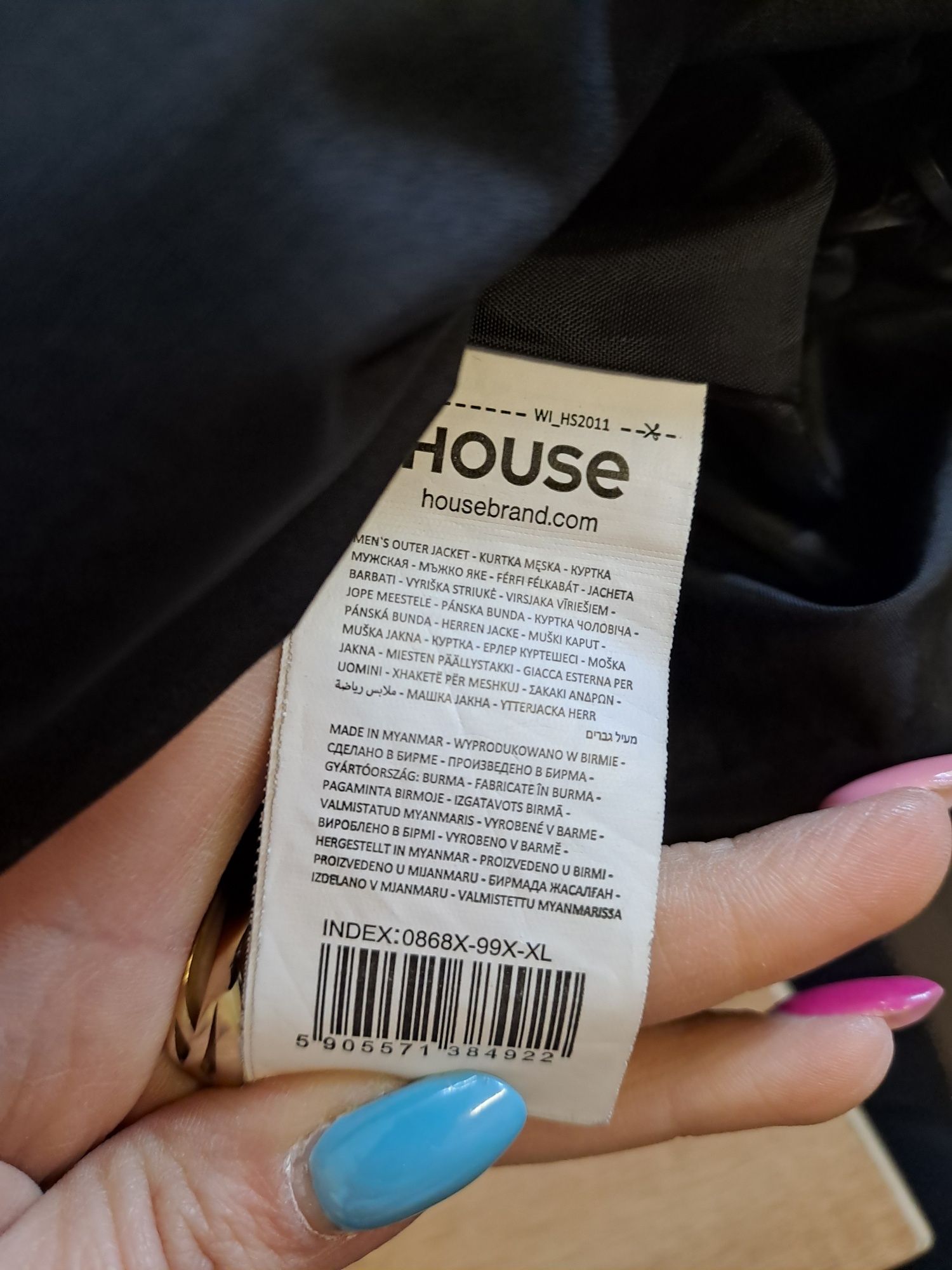 Kurtka męska zimowa, House, rozmiar XL