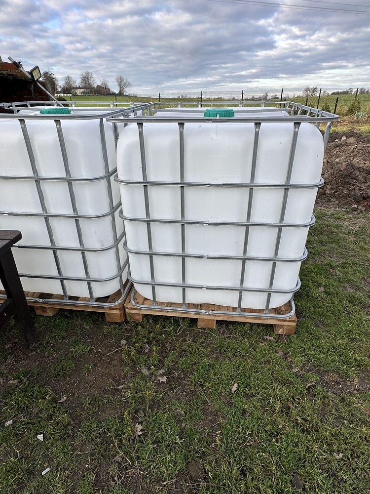 Zbiornik mauzer czysty 1000l