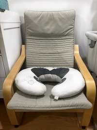 Cadeira amamentação + almofada