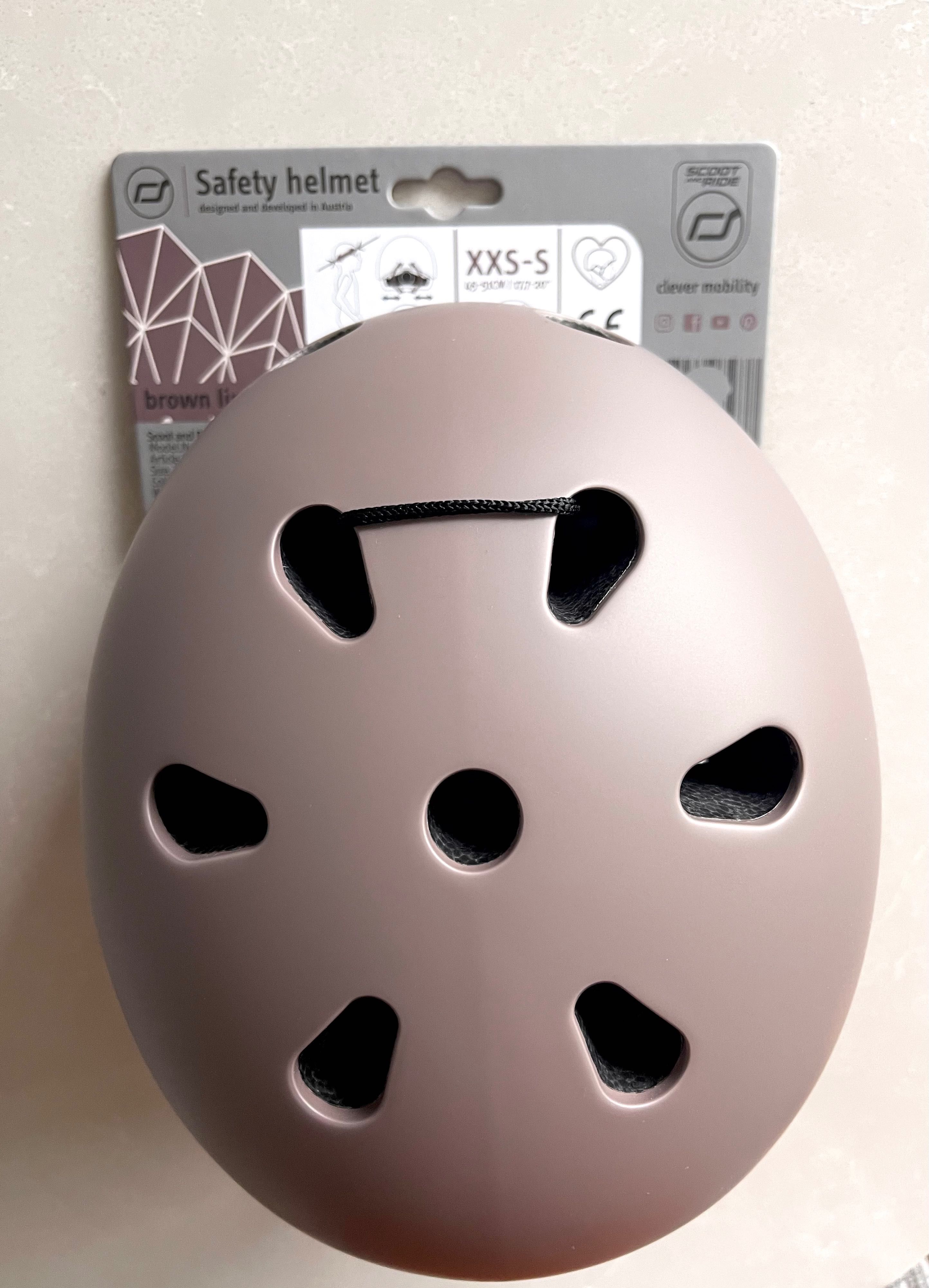 Nowy kask scoot and ride