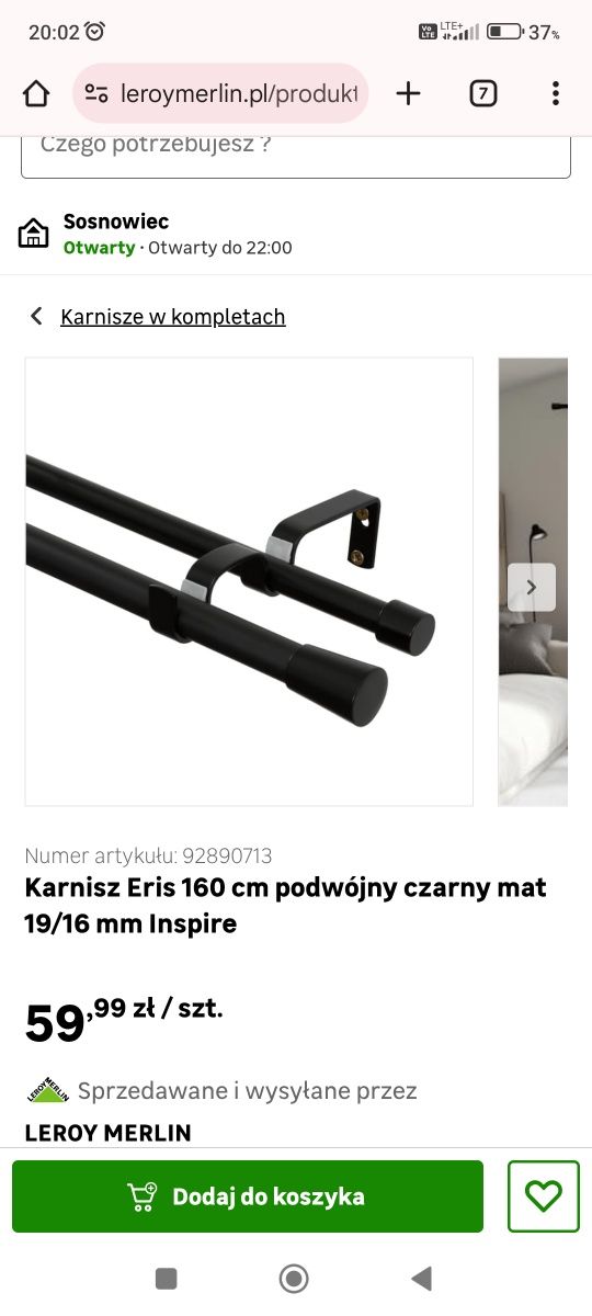 Rurki do karniszu