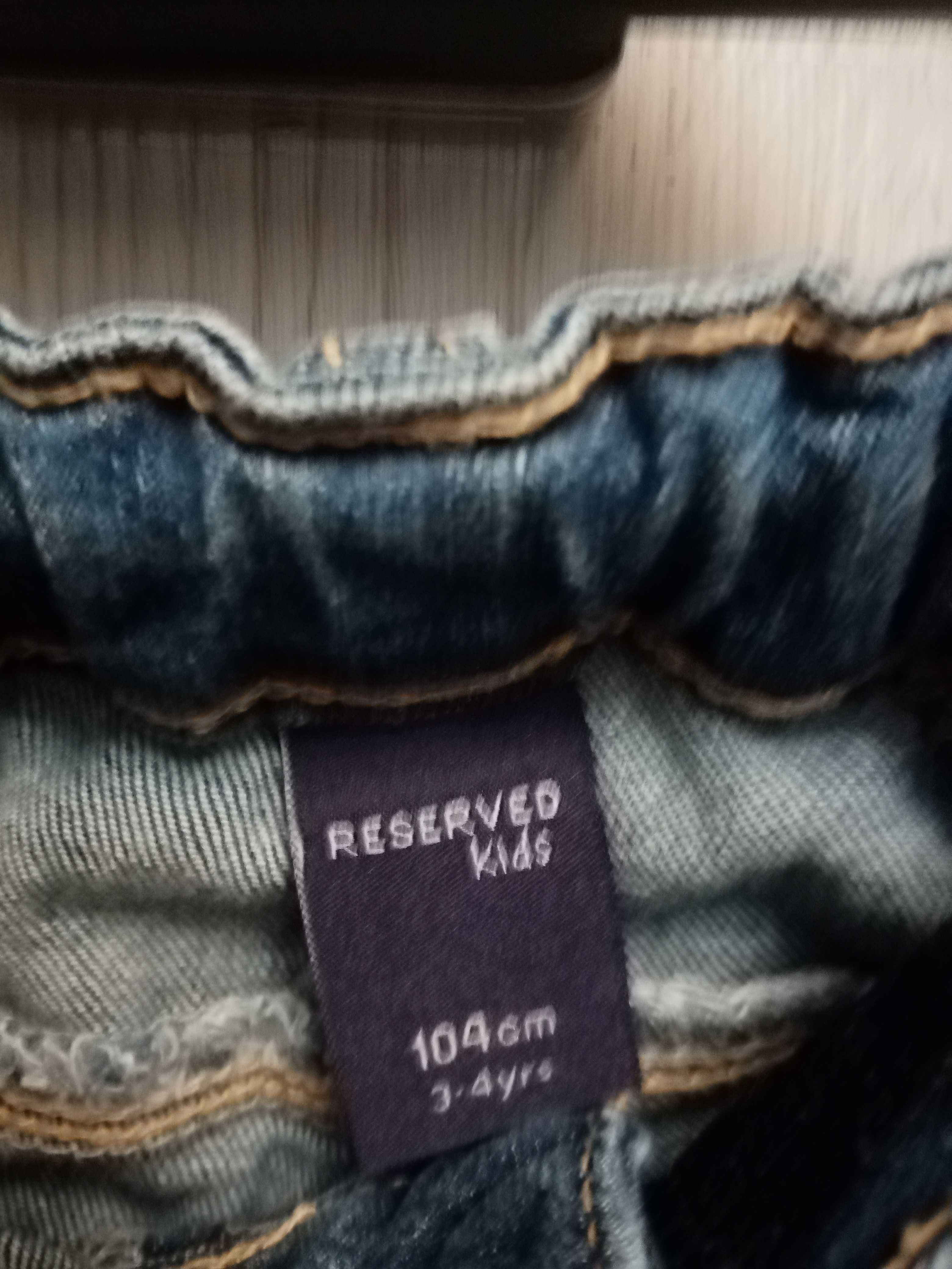 Spodnie jeans dla dziewczynki/chłopca Reserved kids