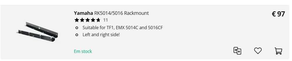 Yamaha EMX5014C como nova