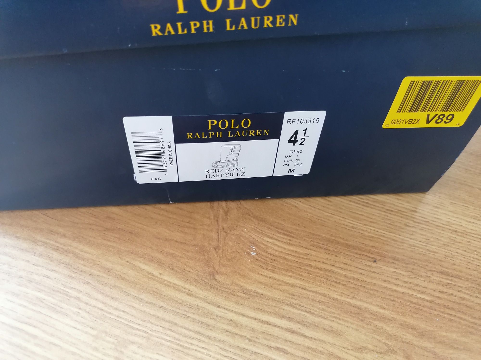 Nowe śniegowce Polo Ralph Lauren okazja