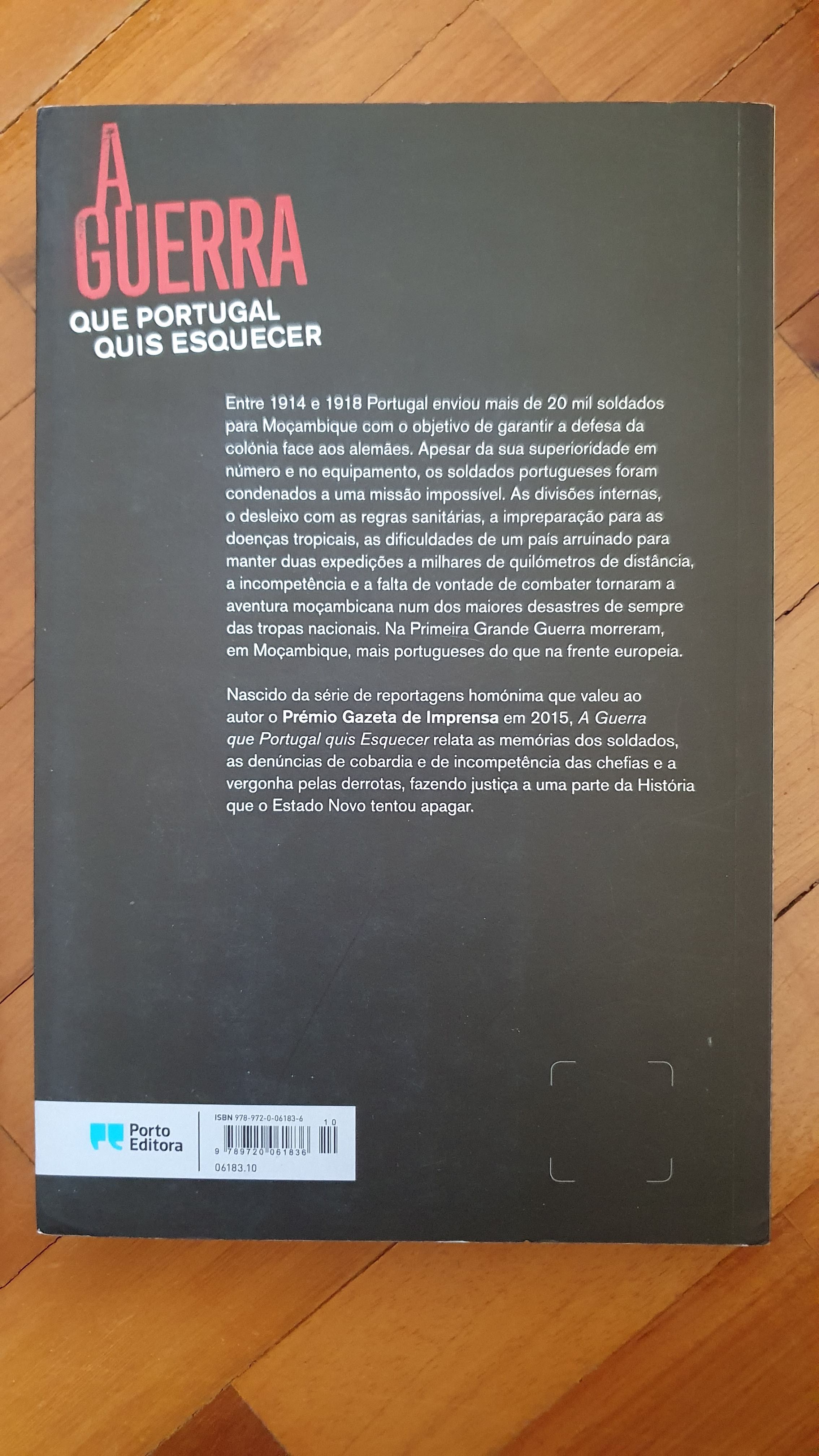 A guerra que Portugal quis esquecer O desastre do exército português