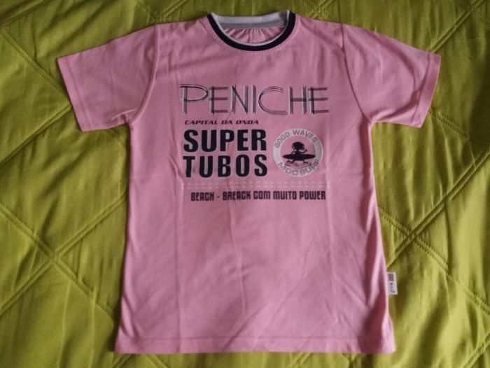 T-Shirt Algodão "Peniche" (8 Anos)