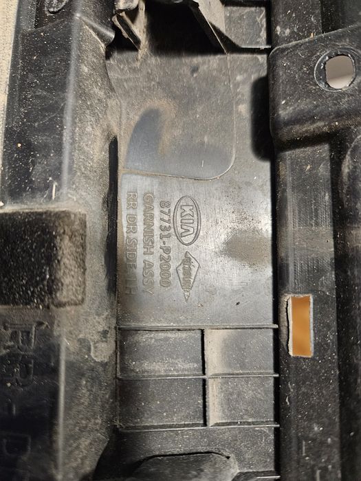 Listwa drzwi lewy tył Kia Sorento IV 2022