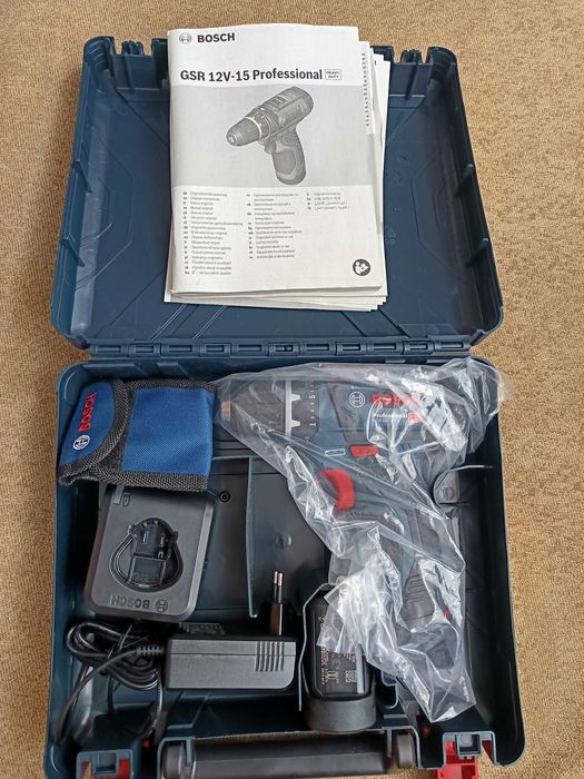 Шуруповерт-дриль акумуляторний Bosch Professional GSR 12V-15