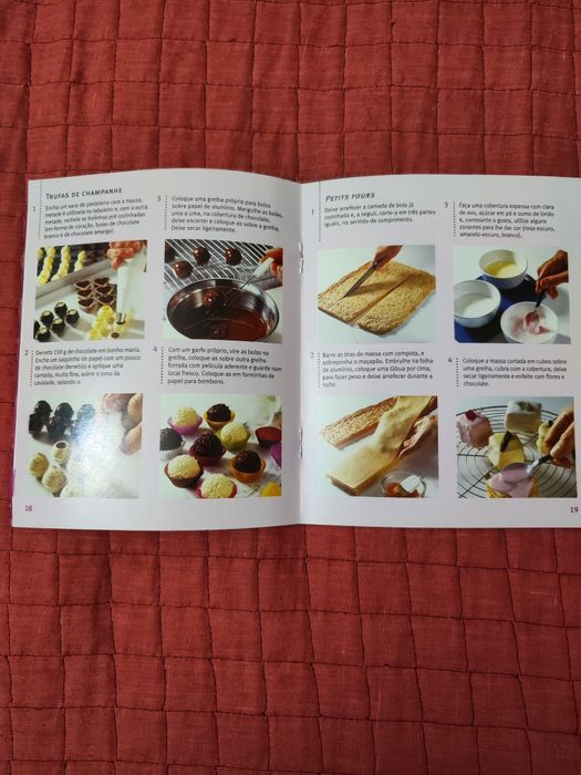 Livrinhos " Cozinha simplesmente deliciosa" do Círculo de Leitores