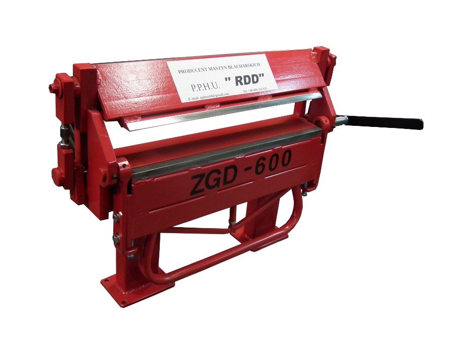 Zaginarka do blachy ZGD-600/3,0