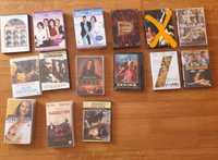 Conjunto de DVDs / VHSs