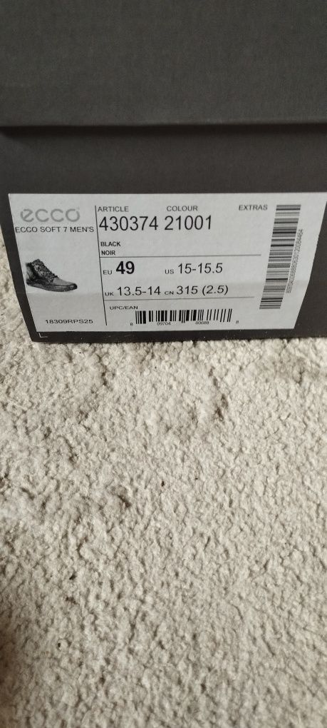 Продам ботинки Ecco soft 7