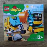 LEGO Duplo budowa koparka i wywrotka 10931 2+