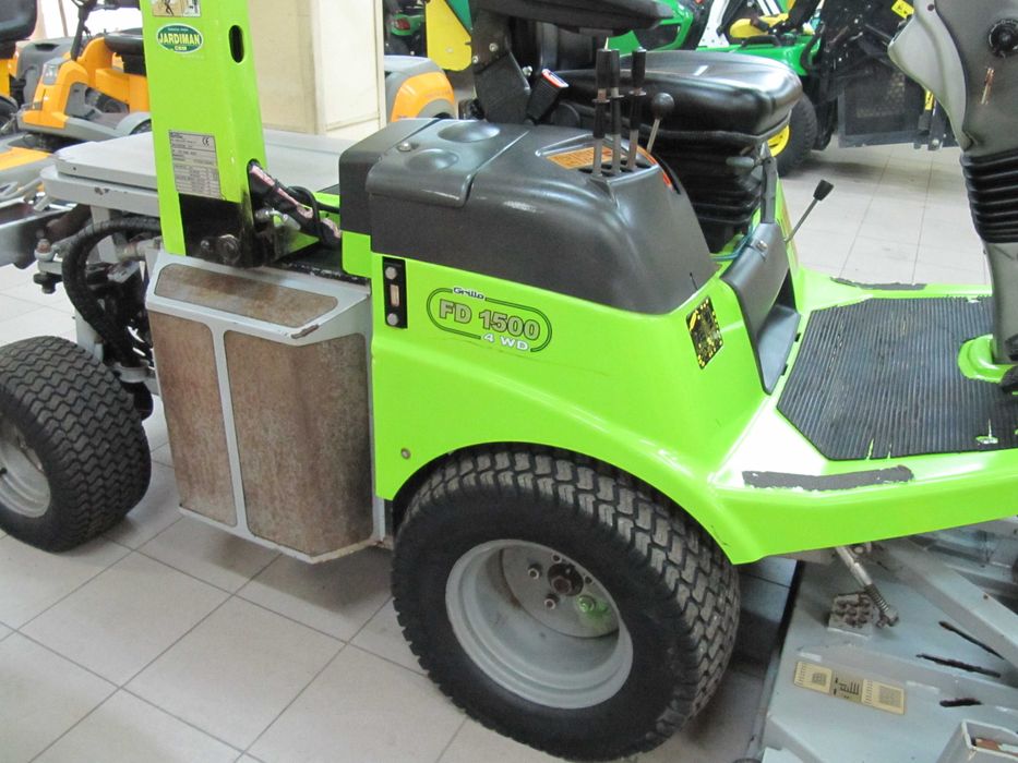 Traktorek Kosiarka Grillo FD 1500 4x4 Kubota Diesel Górny wysyp