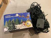 Lampki 300 LED ciepłe światło
