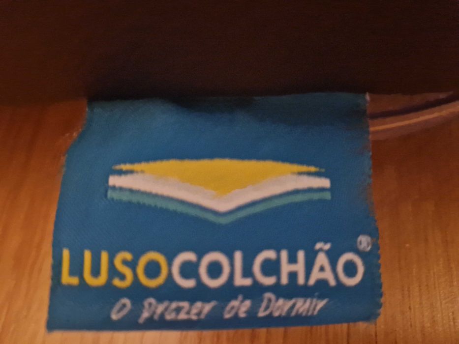 Cama sommier + colchão 90x190