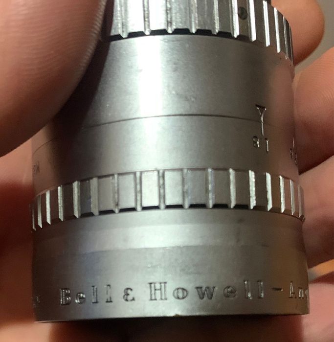 Lente Bell & Howell Angenieux 1.8 Retrofocus – Rara