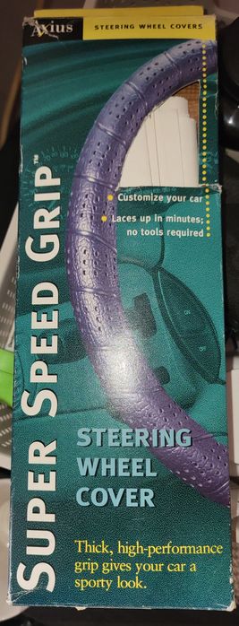 Osłona na kierownicę. Super speed grip! Axius kierownica samochodowa