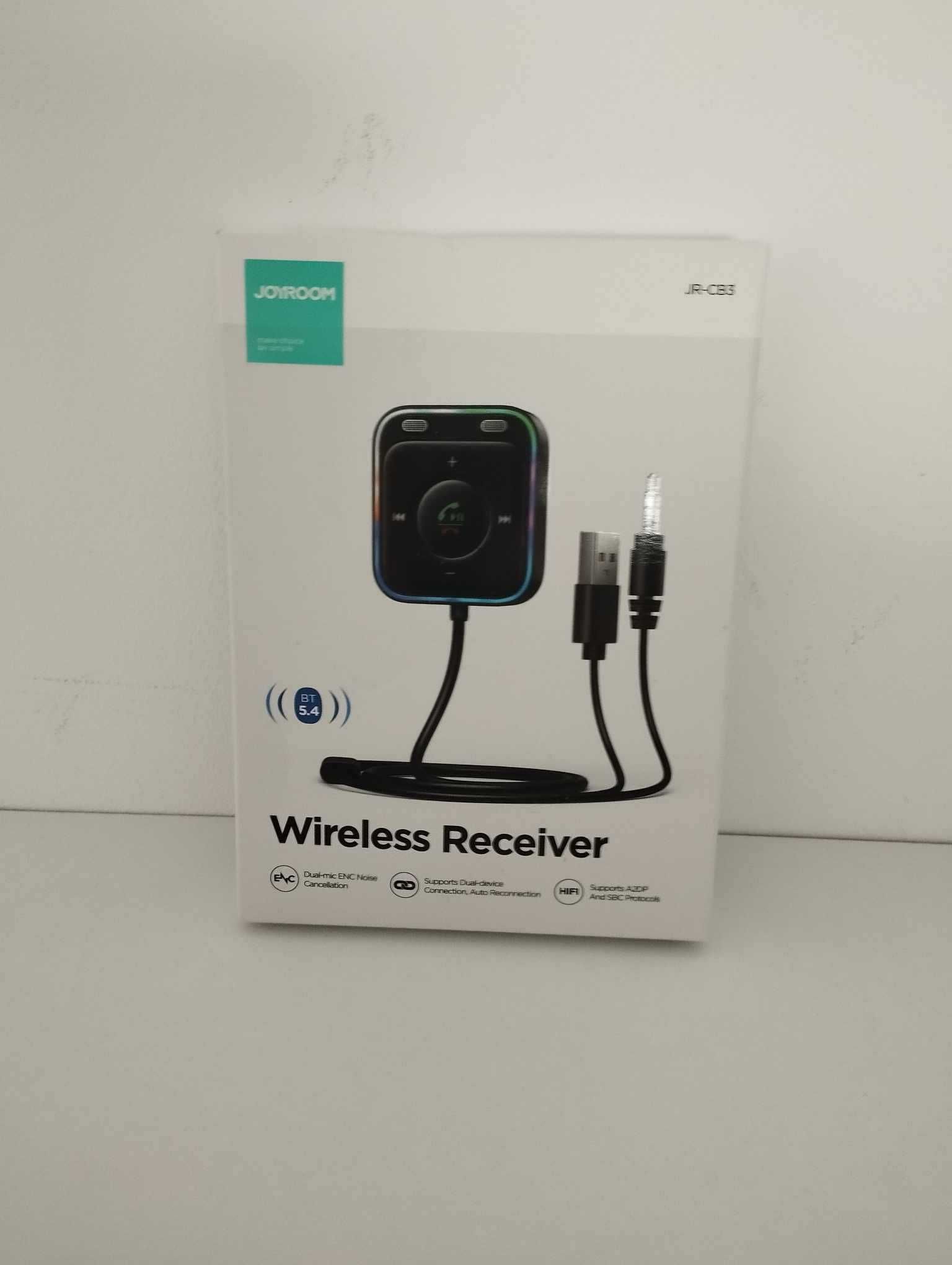 Transmiter adapter bluetooth JOYROOM JR-CB3 zestaw głośnomówiący