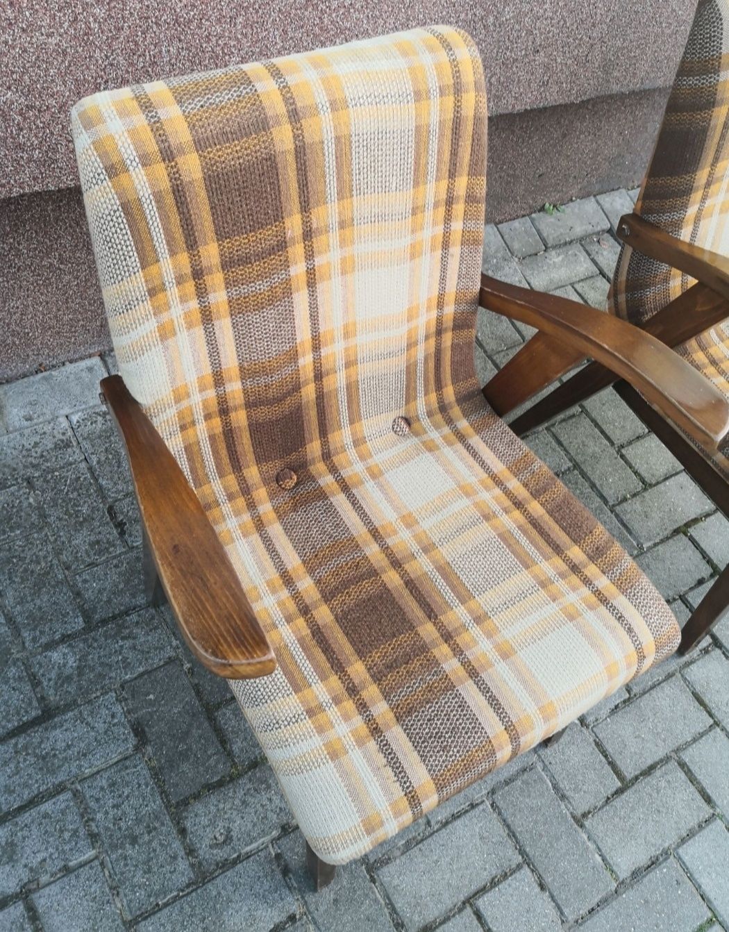 Krzesło fotel Puchała PRL