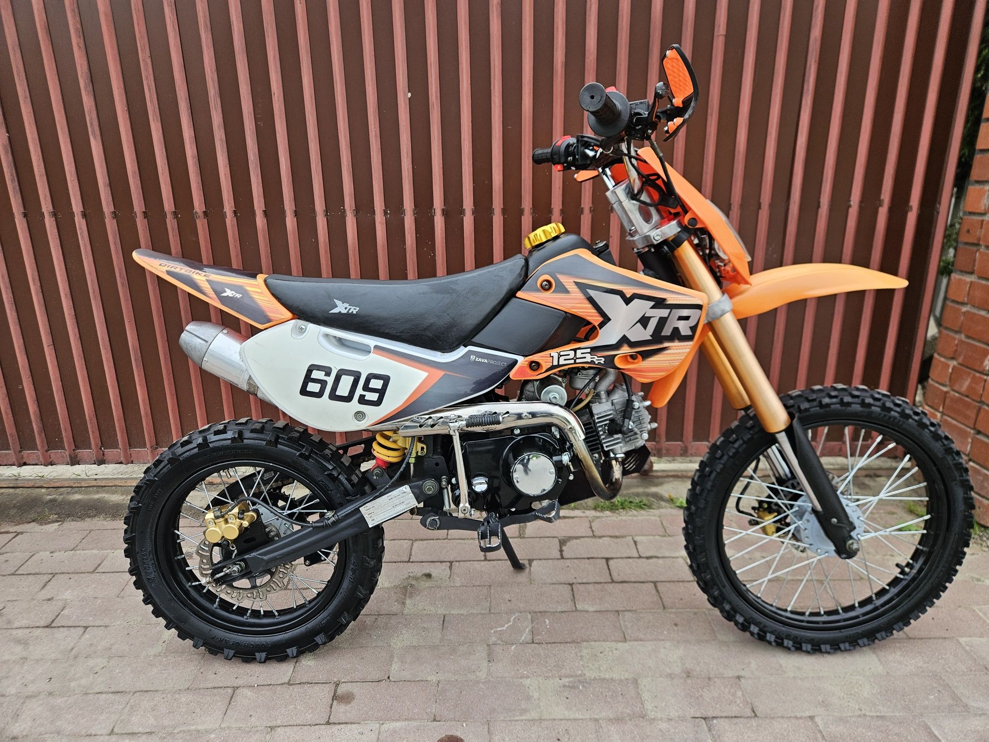 Cross XTR Pitbike 125cc 2020r 100% Sprawny Koła 17/14' Transport !!