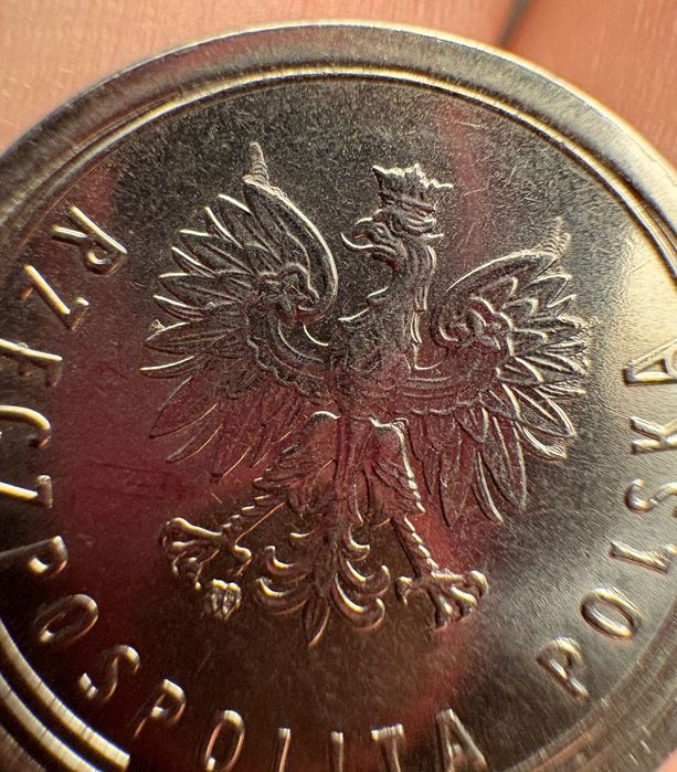 Moneta 50 groszy 2022r DESTRUKT