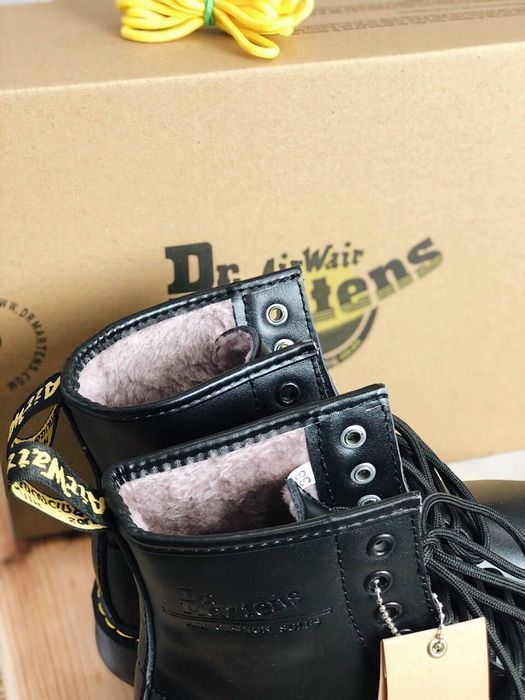 Ботинки женские Dr. Martens 1460 Black 11822006 Доктор Мартенс (МЕХ)