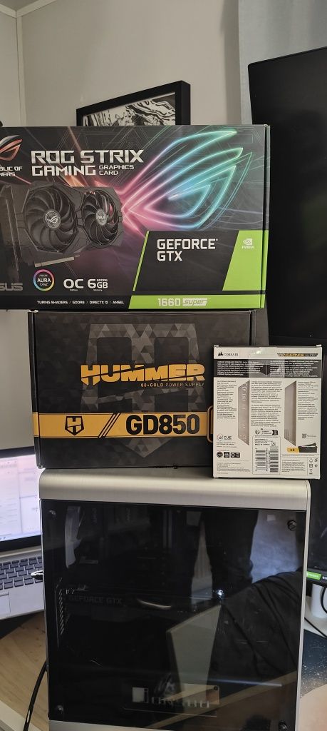 Computador Ryzen 7 5800X 32Gb RAM 3200mhz GTX 1660 Super 6Gb