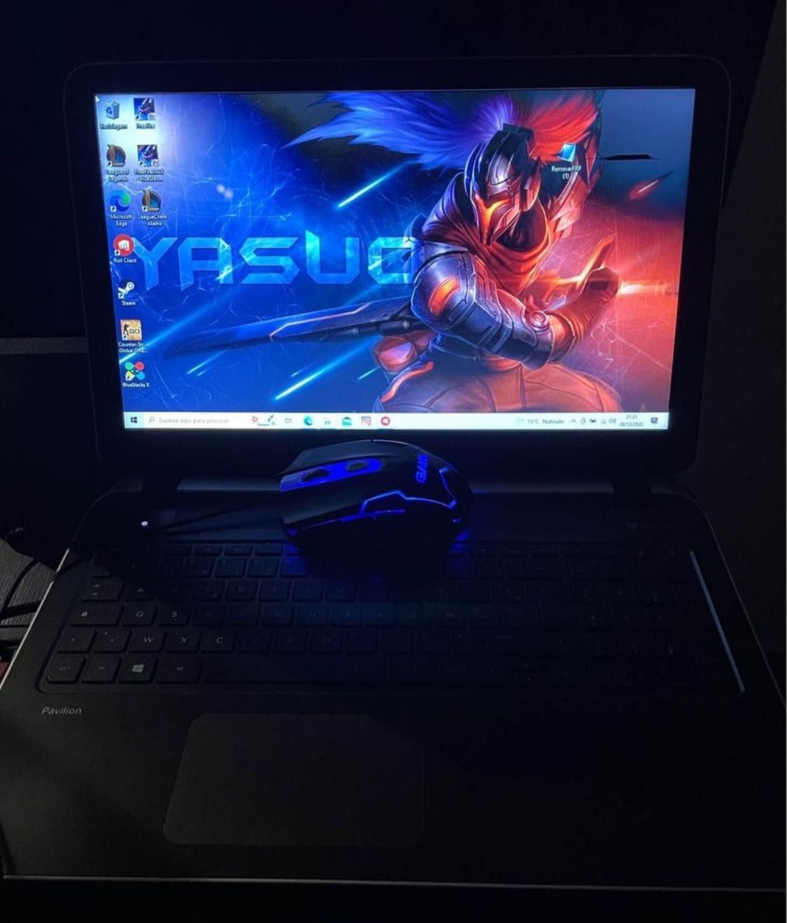 Portátil hp 8 de ram gamer