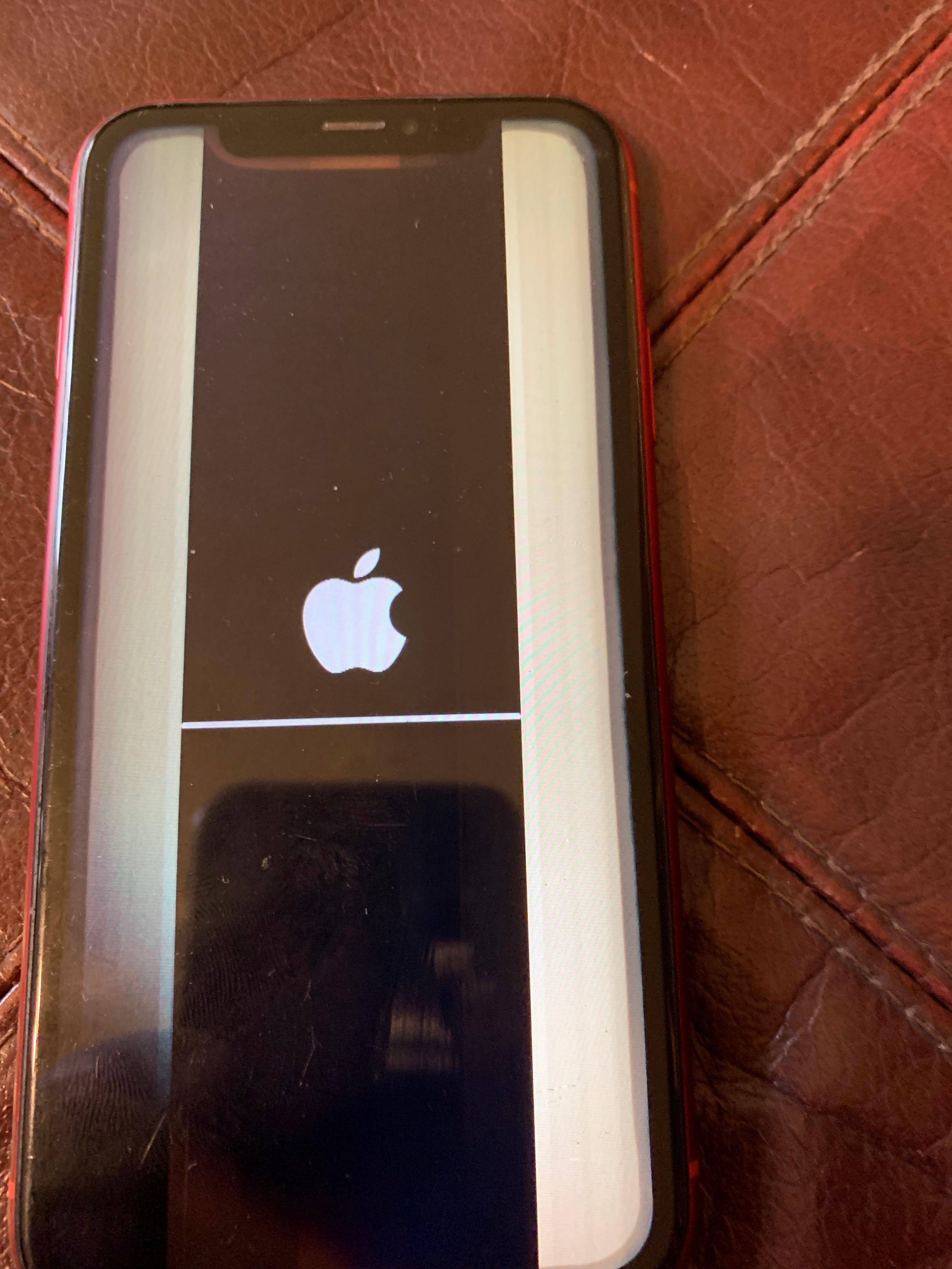 iPhone XR 64 GB uszkodzony wyświetlacz !