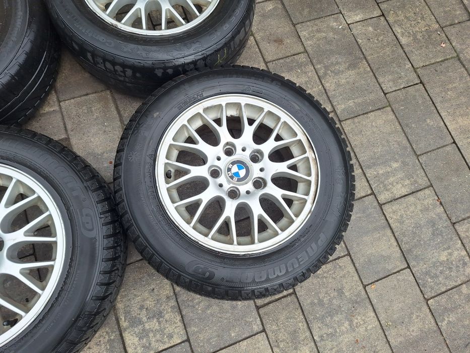 Felgi aluminiowe koła 15 cali BBS RX236 BMW e36 e46 5x120 szprychowe