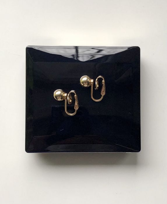 Trifari внтажные серьги, клипсы napier, monet. Винтаж.