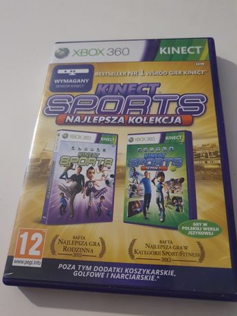 Oryginalna Gra Kinect Sports najlepsza kolekcja Xbox 360