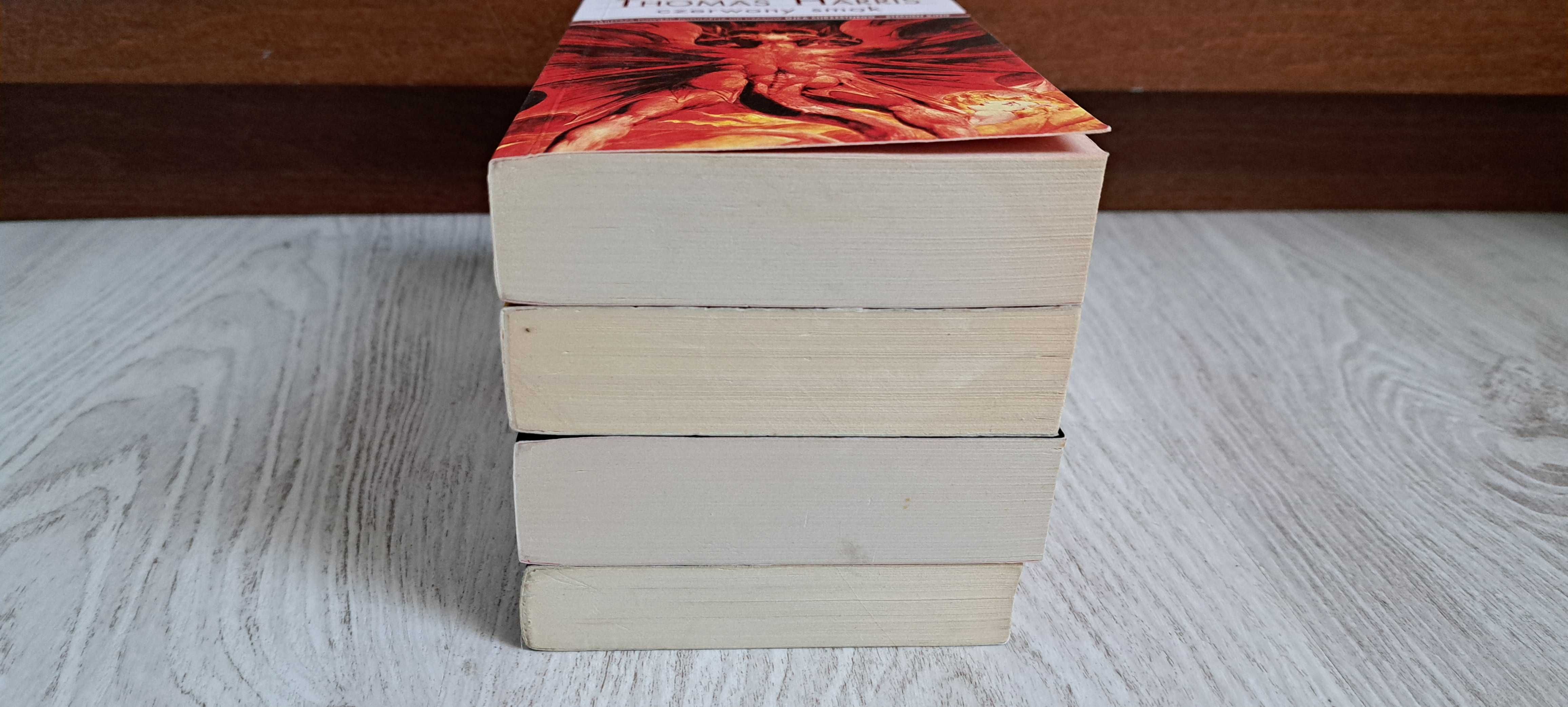 4x Thomas Harris Hannibal Po drugiej + Milczenie owiec + Czerwony smok