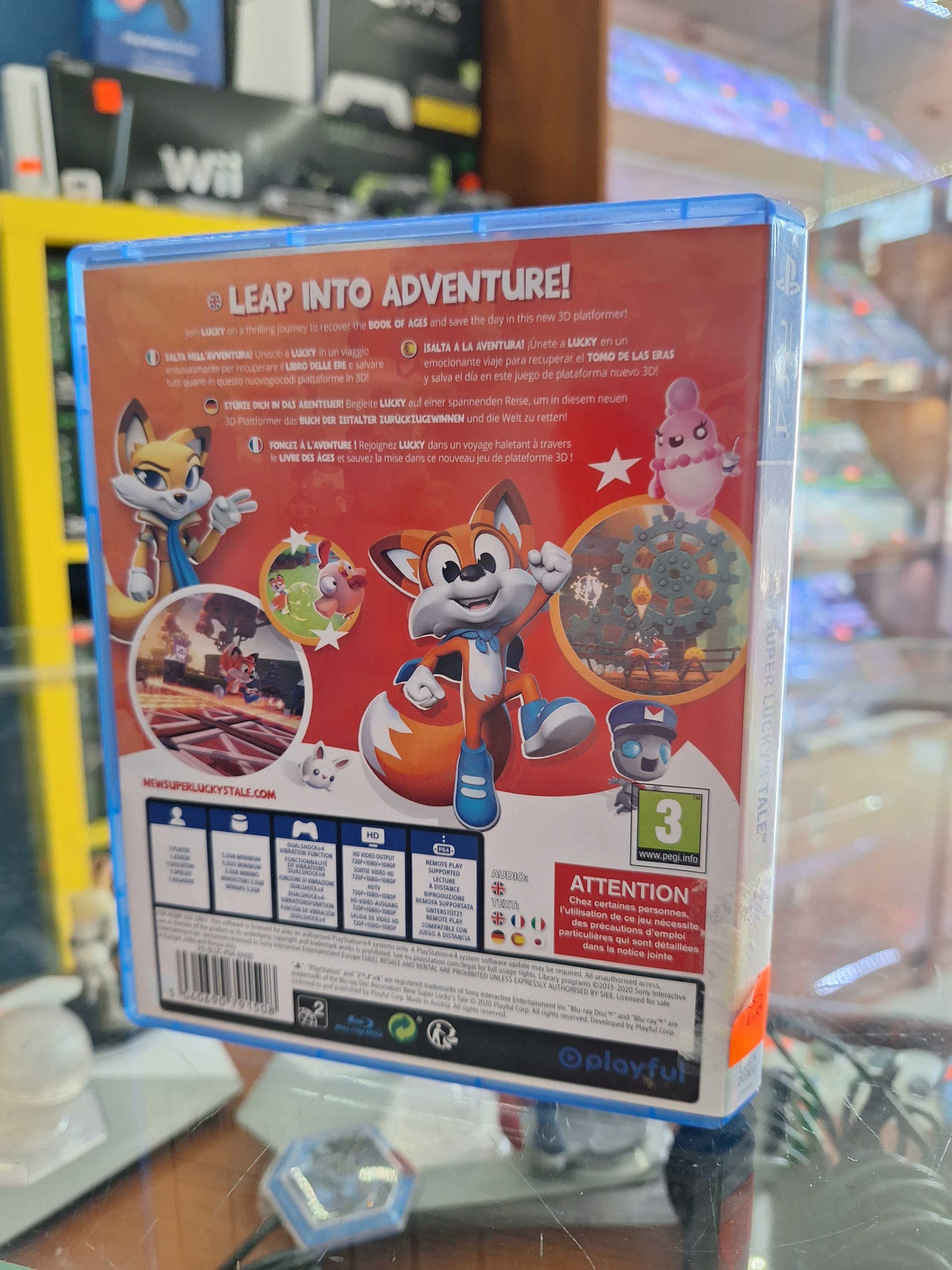 New Super Lucky's Tale PS4, BDB, CentrumGrania