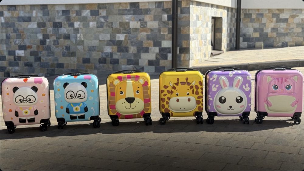 Дитяча дорожня валіза на колесах валіза для дітей дитяча валаза Чемодн