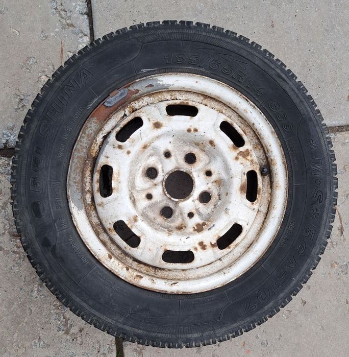 Колесо Москвич 2141 зима запаска 185/65 R14