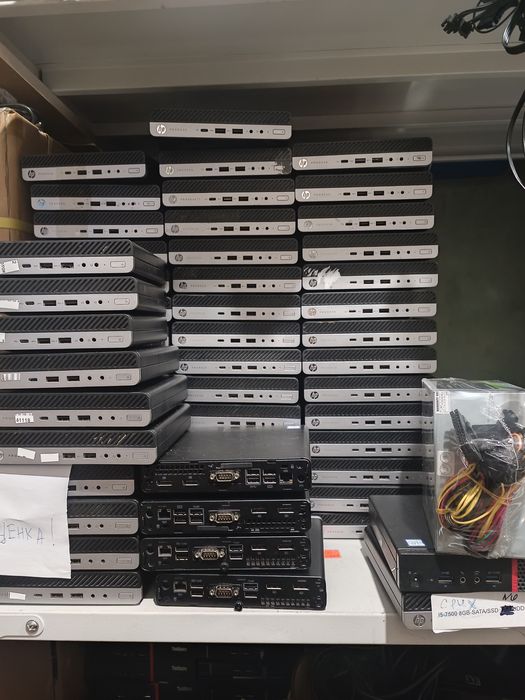 Мини компьютер неттоп Dell i3 i5 i7 опт DM MINI ПК 1151 1150 1155 SSD