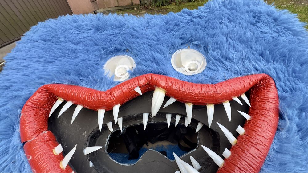 Maska potwora Poppy Playtime – duża, na Halloween, kolo Krakowa