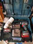 Wiertarko-wkrętarka Bosch GSB 18V-EC + 2 baterie 5Ah + ładowarka + blu