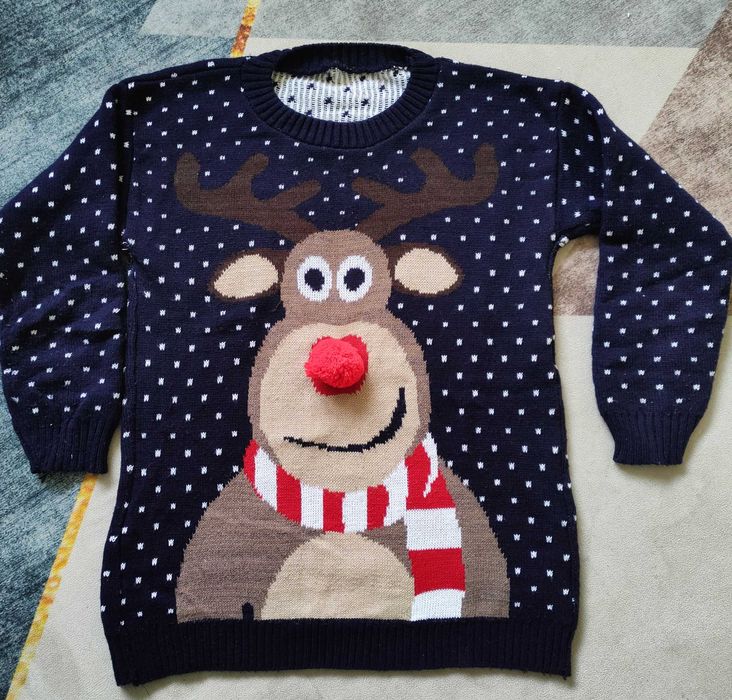 Sweter męski zimowy