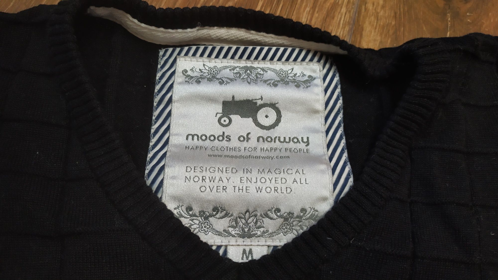 Sweterek męski rozmiar M Moods od Norway bawełna