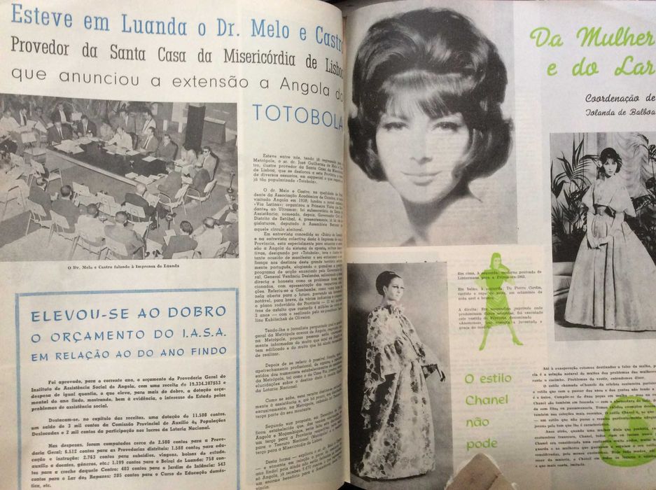 Revista de Angola , quinzenário ilustrado. Abril de 1962