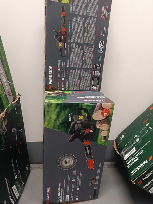 Piła łańcuchowa na baterie parkside performance 20v