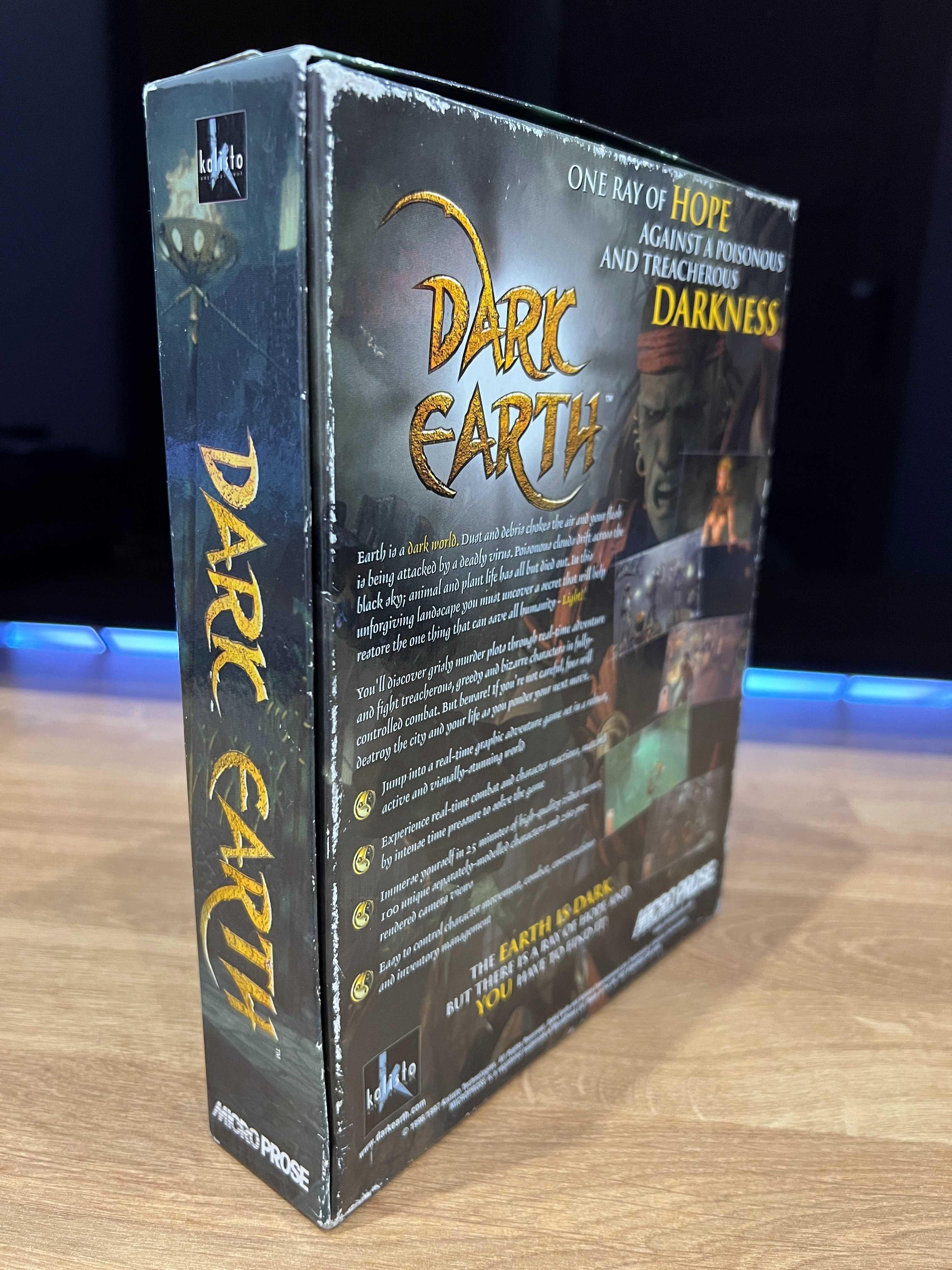 Dark Earth gra (PC EN 1997) BIG BOX premierowe kompletne wydanie