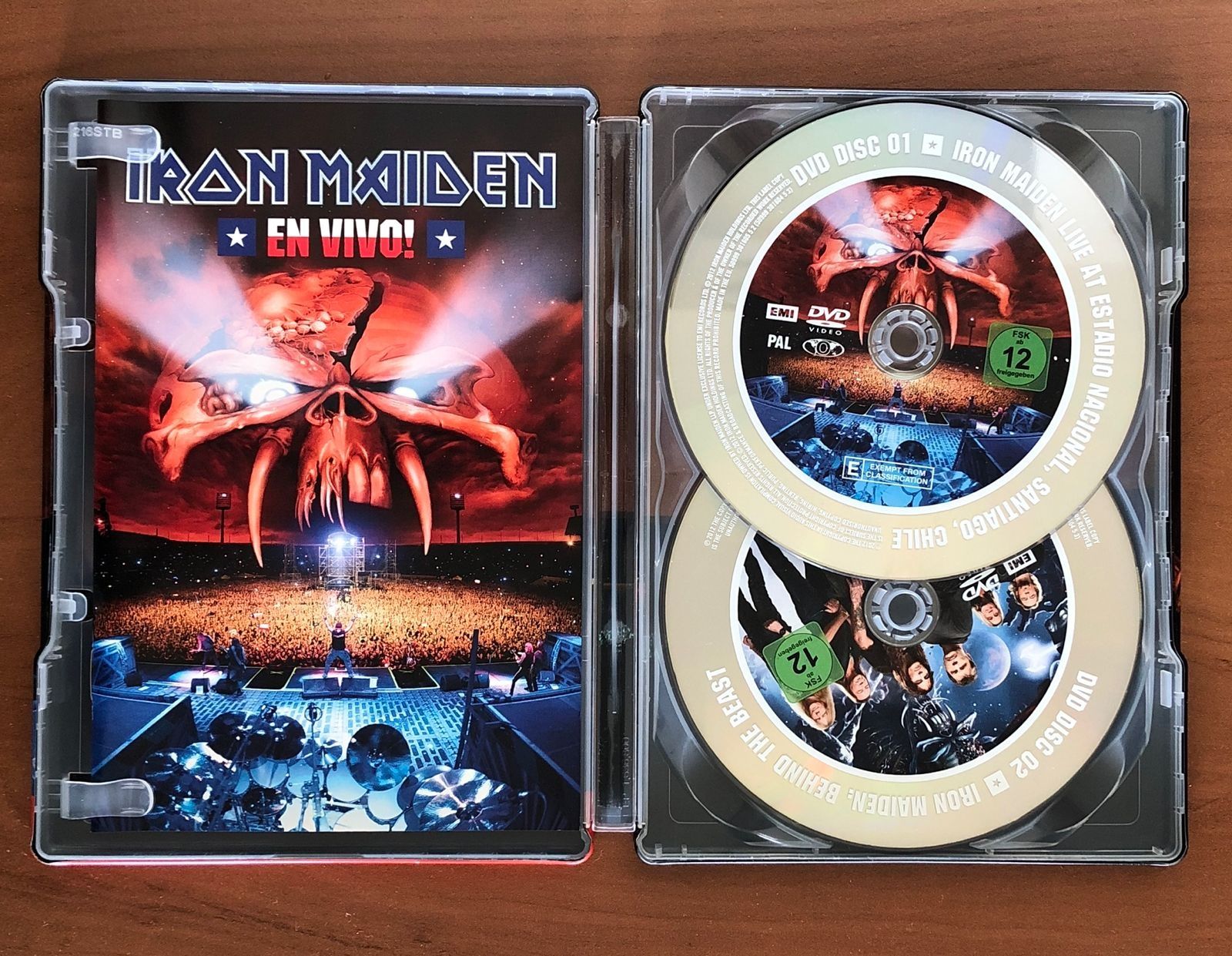 Iron Maiden En Vivo dwu płytowy album DVD
