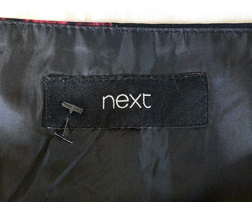 Жіночий брючний напівкомбінезон NEXT 48 розмір принт метелики