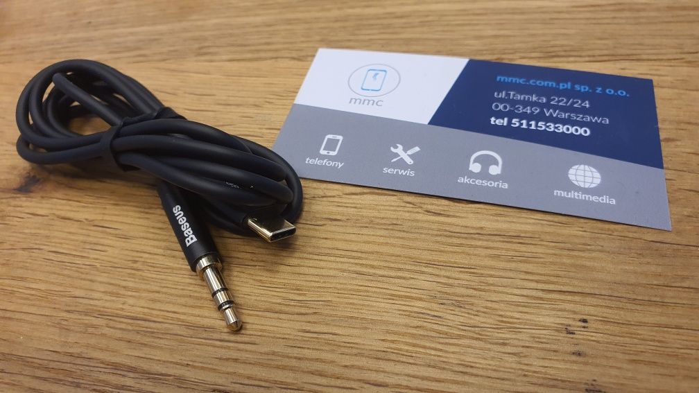 Baseus kabel aux jack 3,5mm typ C- audio cable