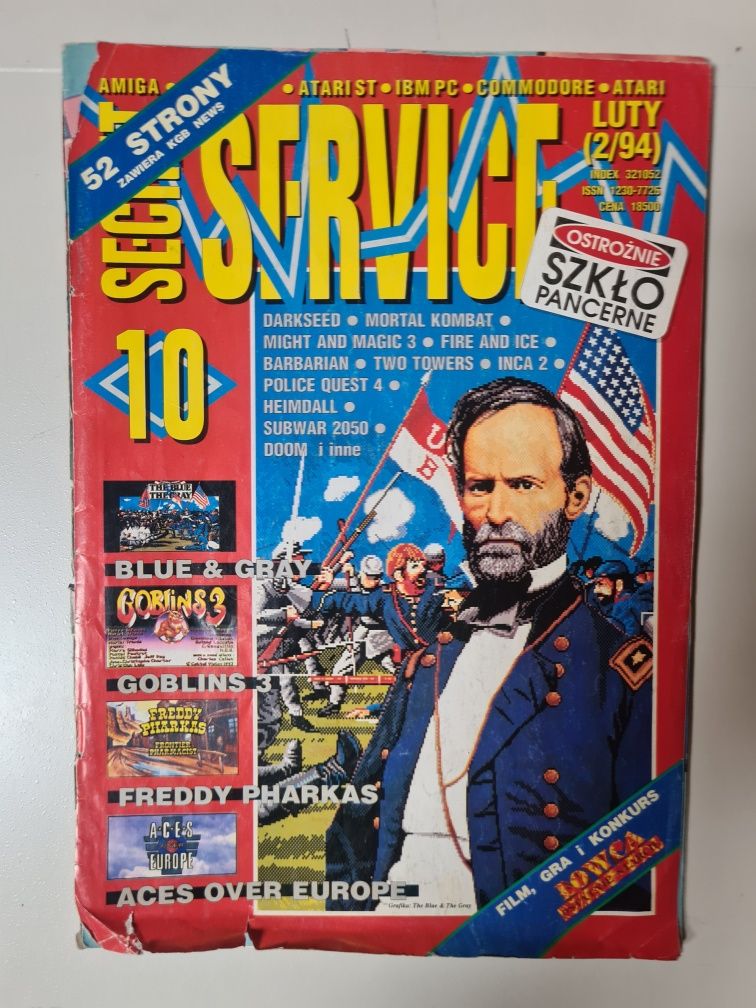 Czasopismo SECRET SERVICE nr. 10 2/1994