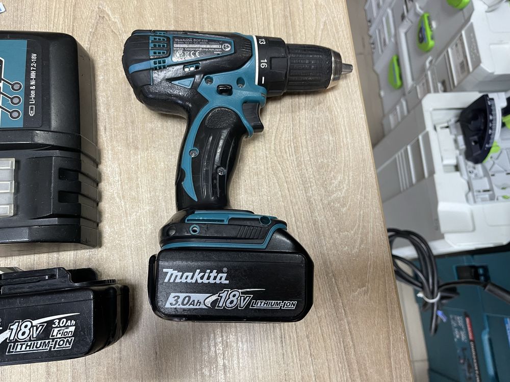 Makita DDF456 / акумуляторний шуруповерт Макіта